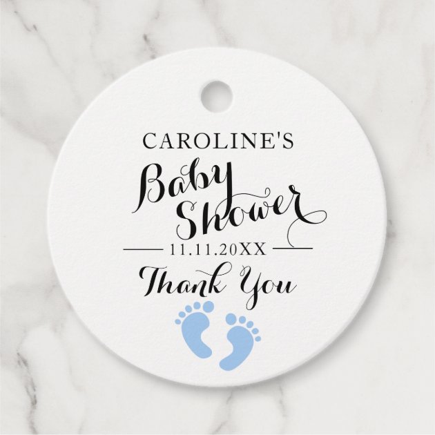 baby shower gift tags for favors