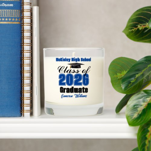 Personalized Blue Class of 2026 Graduation
