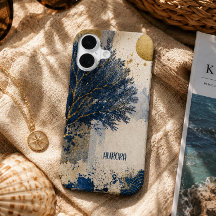 Personalized Blue Coral