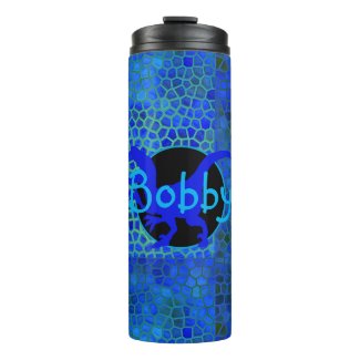 Personalized Blue  Dinosaur Hide