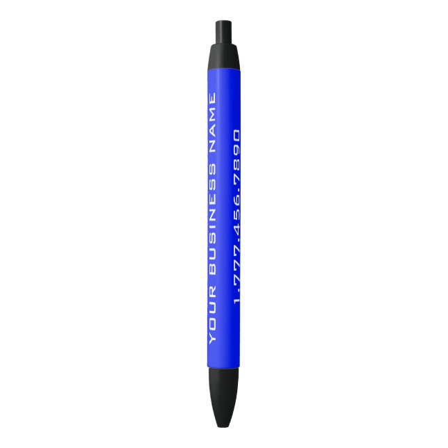 Personalized Blue GMF Pen (Front Vertical)