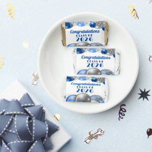 Personalized Blue Graduation Party Favors