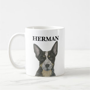 Personalized Blue Heeler Cattledog Coffee Mug