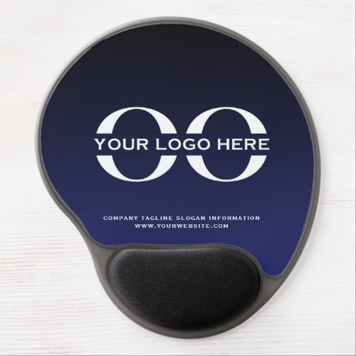 Personalized Blue Logo Mouse Pad Office