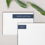 Personalized  blue merry christmas  wrap around label<br><div class="desc">Add a touch of modern elegance to your Christmas mailings with our Personalized Blue Merry Christmas Wrap Around Labels. , the perfect accessory for the festive season. With their clean and minimalist design, they'll add a sophisticated touch to your holiday greetings. Get ready to impress your recipients with these stylish...</div>