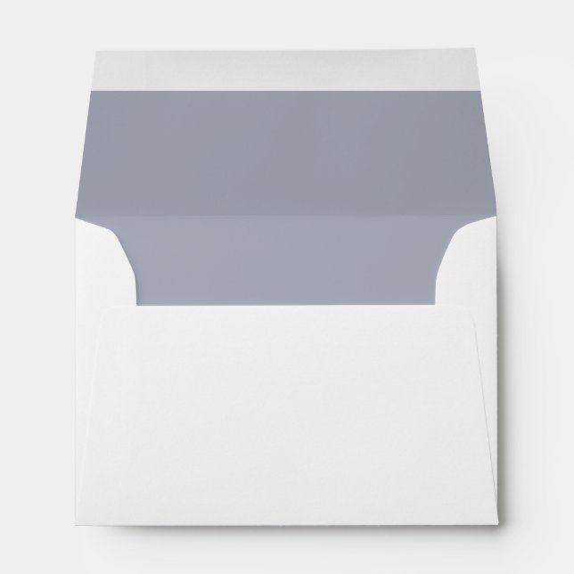 Personalized Blue Name & Address Envelope (Back (Bottom))
