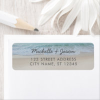 Personalized Blue Ocean Summer Beach Waves
