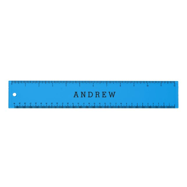 Personalized Blue Ruler (Front)