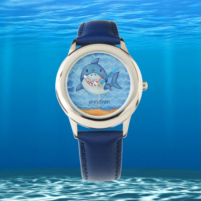 Personalized Blue Shark / Under the Sea Ocean  Watch (Creator Uploaded)