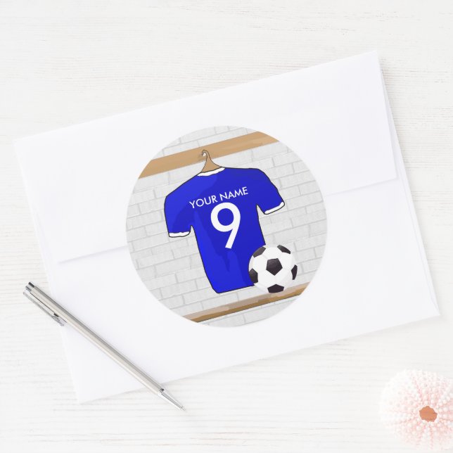 Soccer Sticker Personalized