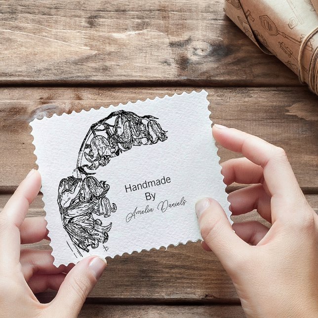Personalized Bluebell Handmade by    Rubber Stamp (Creator Uploaded)