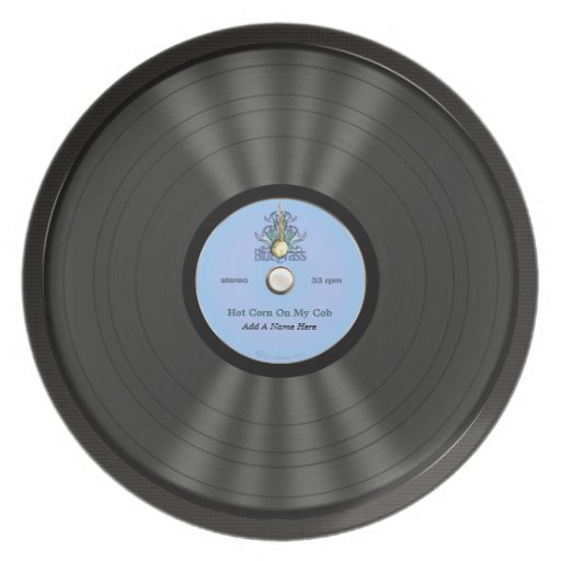 Personalized Bluegrass Vinyl Record Plate | Zazzle