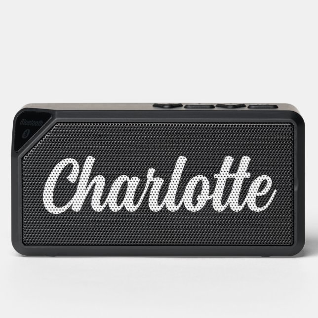 Personalized Bluetooth Speaker (Front)