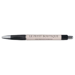 Personalized Blush Pink Business Name Company Pen