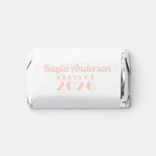 Personalized Blush Pink Graduation Party Favors