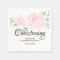 Personalized Blush Pink Rose Christening