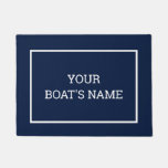 Personalized Boat Name Dock Mat at Zazzle