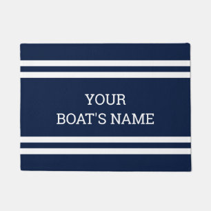 Personalized Boat Name Dock Mat