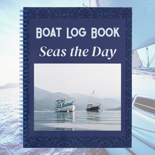 Personalized Boating Retirement Gifts for Dad Notebook