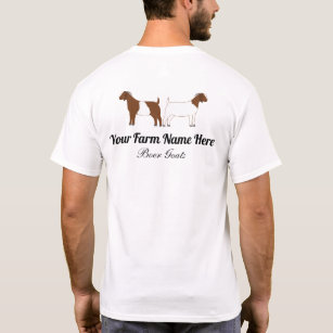 Personalized Boer Goat T-Shirt