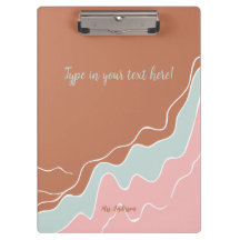 personalized Bohemian Modern custom gift