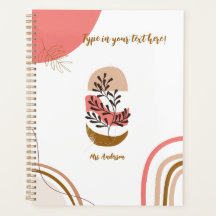 personalized Bohemian Teacher Modern custom