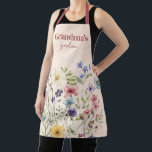 Personalized Boho Floral Wildflower Garden Apron<br><div class="desc">The "Personalized Boho Floral Wildflower Garden Apron" is a delightful and customizable accessory designed for garden enthusiasts who want to bring a touch of personal flair to their gardening routine. This boho-inspired apron not only protects your clothing while you work in the garden but also allows you to make it...</div>
