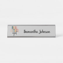 Personalized Boho Real Estate Agent Gift