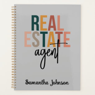 Personalized Boho Real Estate Agent Gift Planner