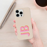 Personalized Bold Initial Monogram iPhone 15 Pro Max Case<br><div class="desc">Personalized Bold Initial Monogram iPhone Case</div>