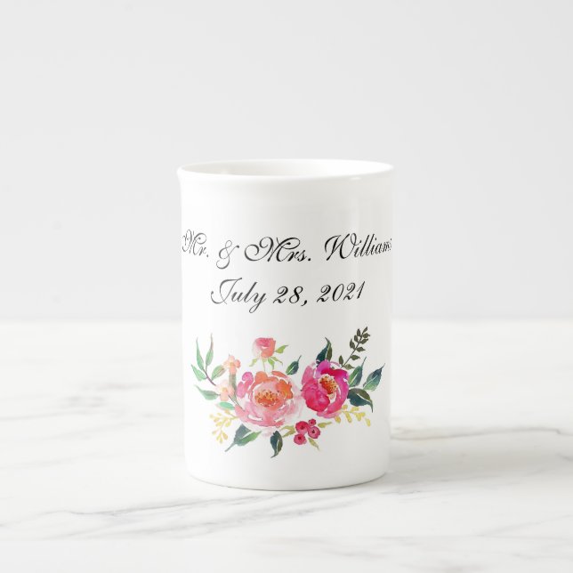 Personalized Bone China Mug (Front)