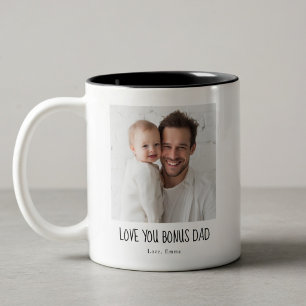 Personalized Bonus Dad Photo Mug – Custom Step Dad