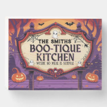 Personalized Boo-Tique Kitchen Halloween