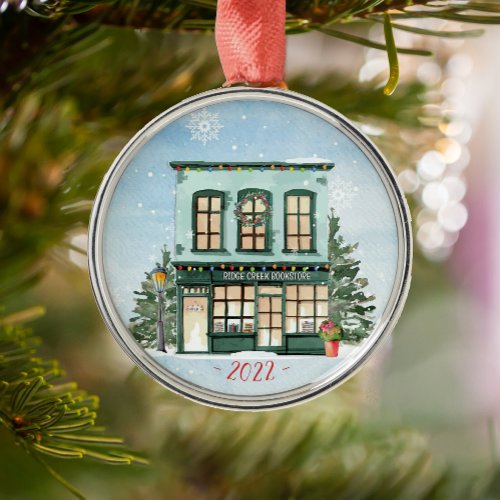 Personalized Book Club Ceramic Ornament