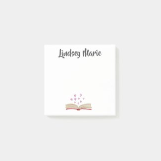 PERSONALIZED BOOK Post-it notes