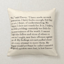 Personalized Book Quote Text Excerpt Throw Pillow Personalized Book Quote Text Excerpt Throw Pillow