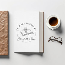 Personalized Book Stamp | Custom From The Library 