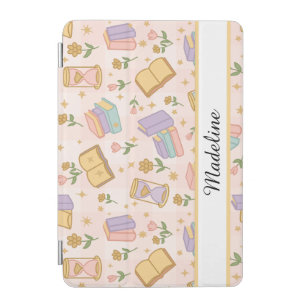 Personalized Bookish Girl Magic Cute Name Pink iPad Mini Cover