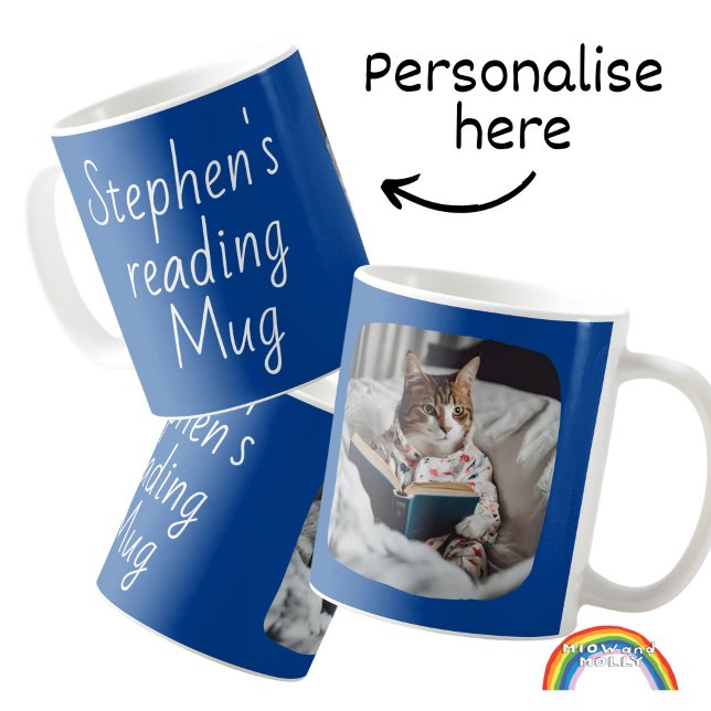 Personalized booklovers book lover gift bookish coffee mug (Creator Uploaded)