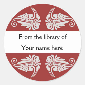 Personalized Bookplates - Flourishes