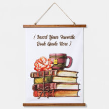 Personalized Books And Tea White