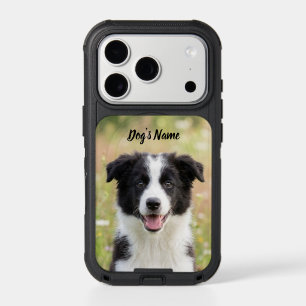 Personalized Border Collie Photo and Name iPhone 17 Pro Case