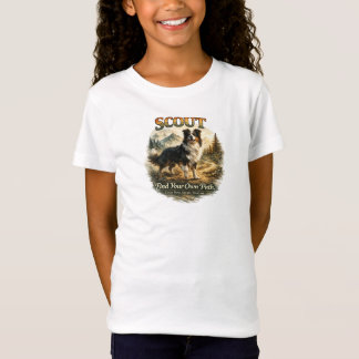 Personalized Border Collie Trail Adventure Shirt