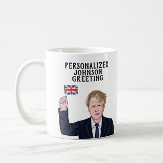 PERSONALIZED BORIS JOHNSON COFFEE MUG