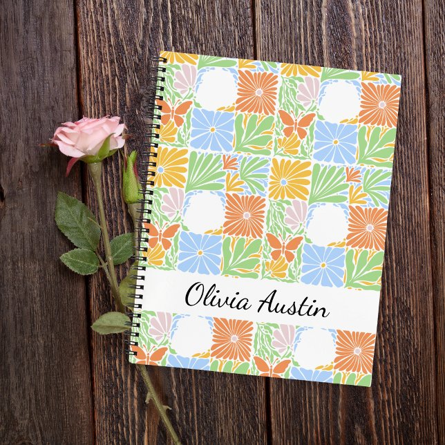 Personalized Botanical Floral Personalized Botanic Notebook (Creator Uploaded)