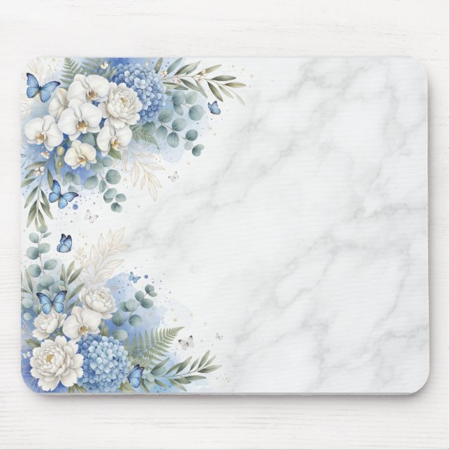 Personalized Botanical Mouse Pad (Front)