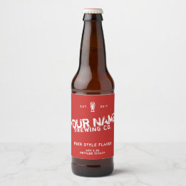 Personalized Bottle Labels - Add your own words