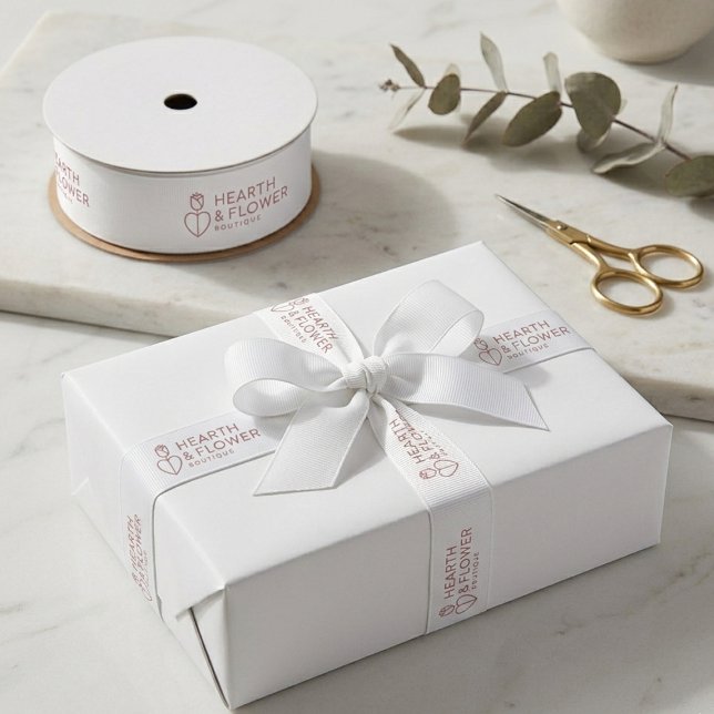 Personalized Boutique Logo Grosgrain Ribbon (Personalized Boutique Logo Grosgrain Ribbon)