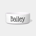 Personalized Bowl<br><div class="desc">Cute personalized pet bowl featuring your favorite pet's name.</div>