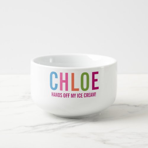 Personalized Bowl for Kids